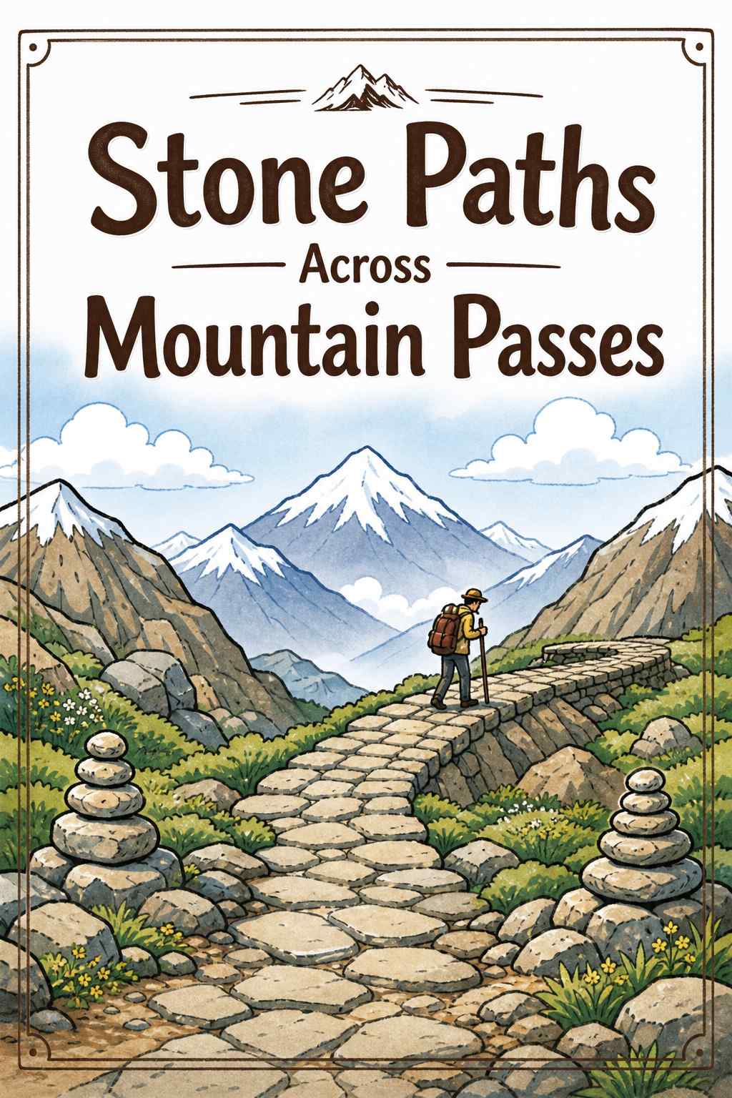Cover of Stone Paths Across Mountain Passes