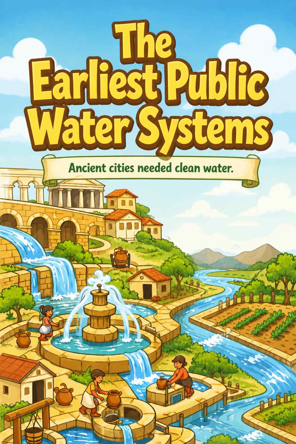 Cover of The Earliest Public Water Systems