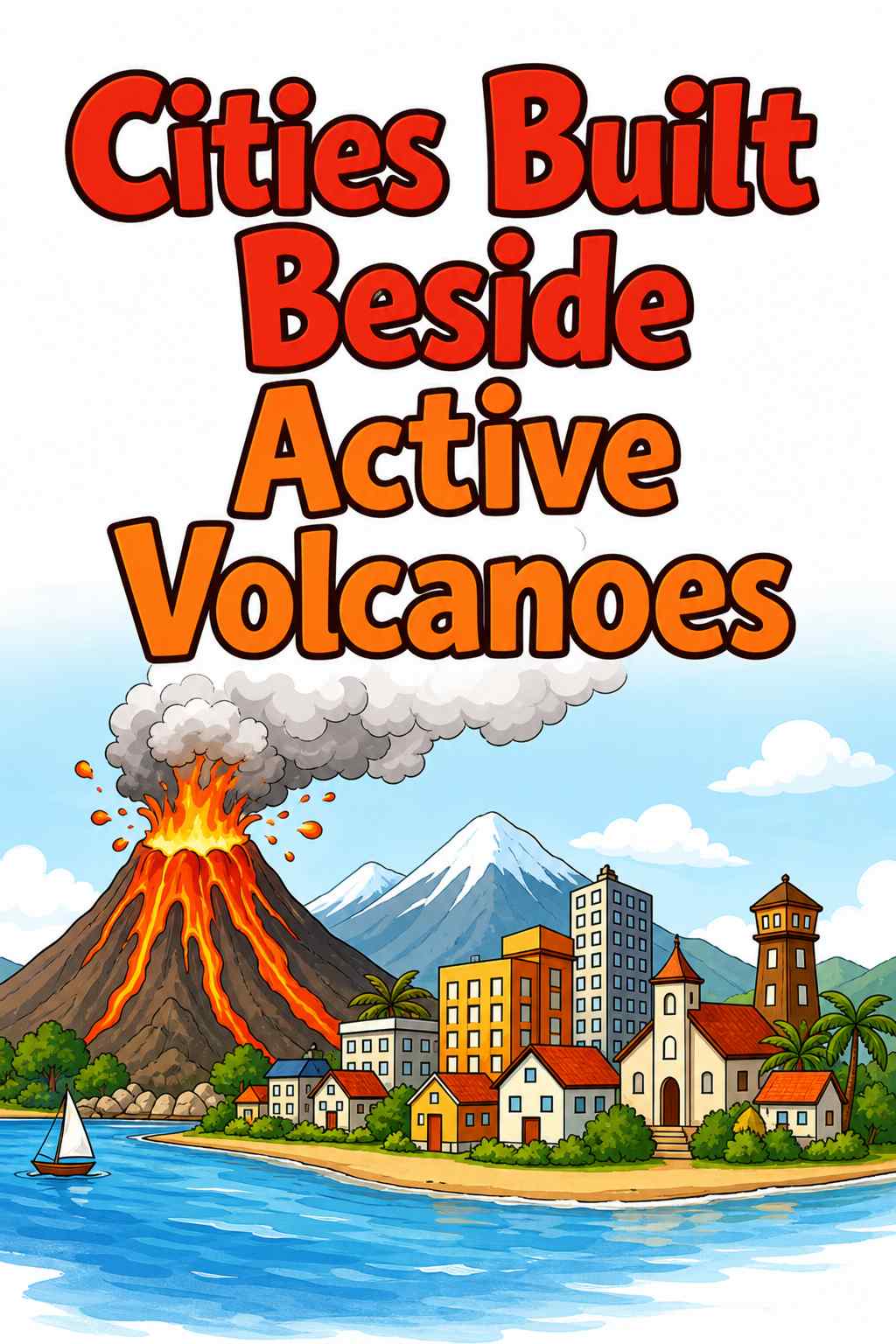 Cover of Cities Built Beside Active Volcanoes