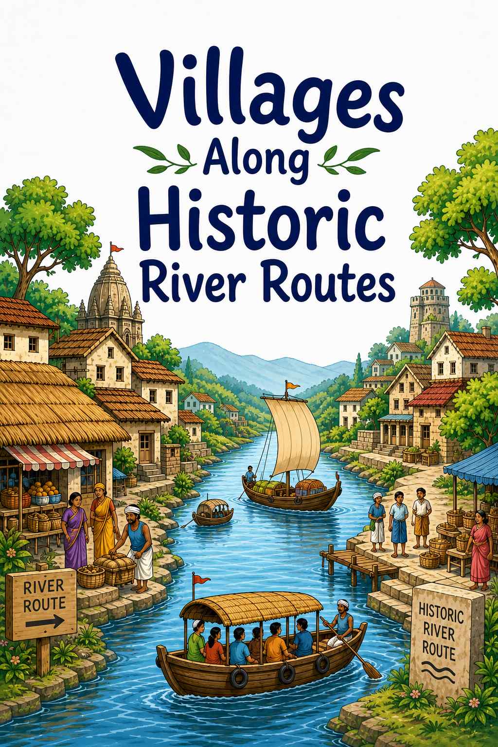 Cover of Villages Along Historic River Routes
