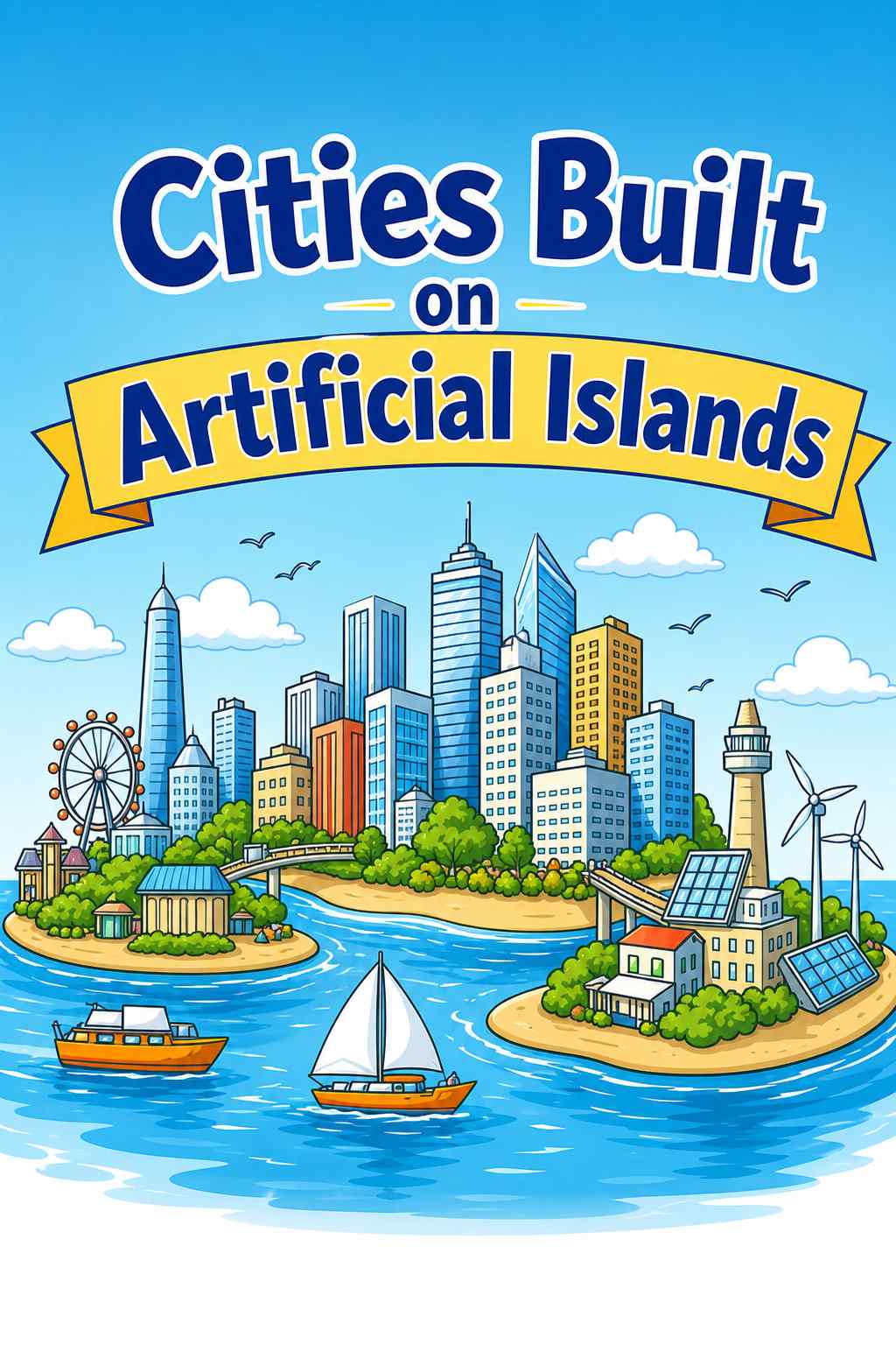 Cover of Cities Built on Artificial Islands