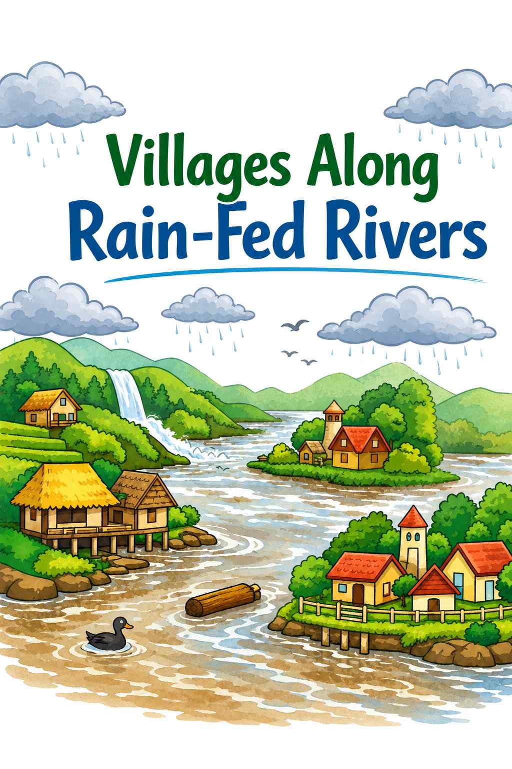 Cover of Villages Along Rain-Fed Rivers