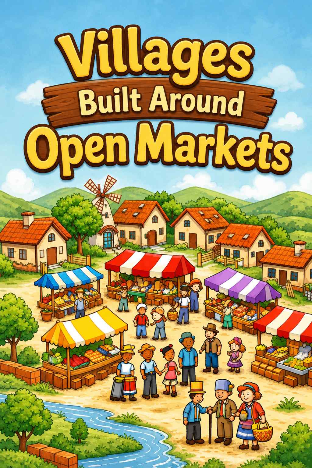 Cover of Villages Built Around Open Markets
