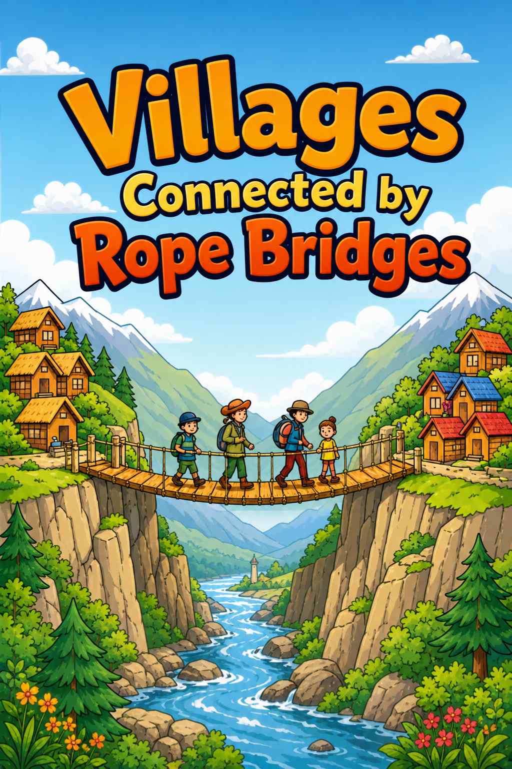 Cover of Villages Connected by Rope Bridges