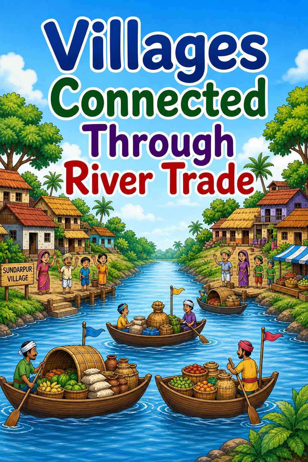 Cover of Villages Connected Through River Trade