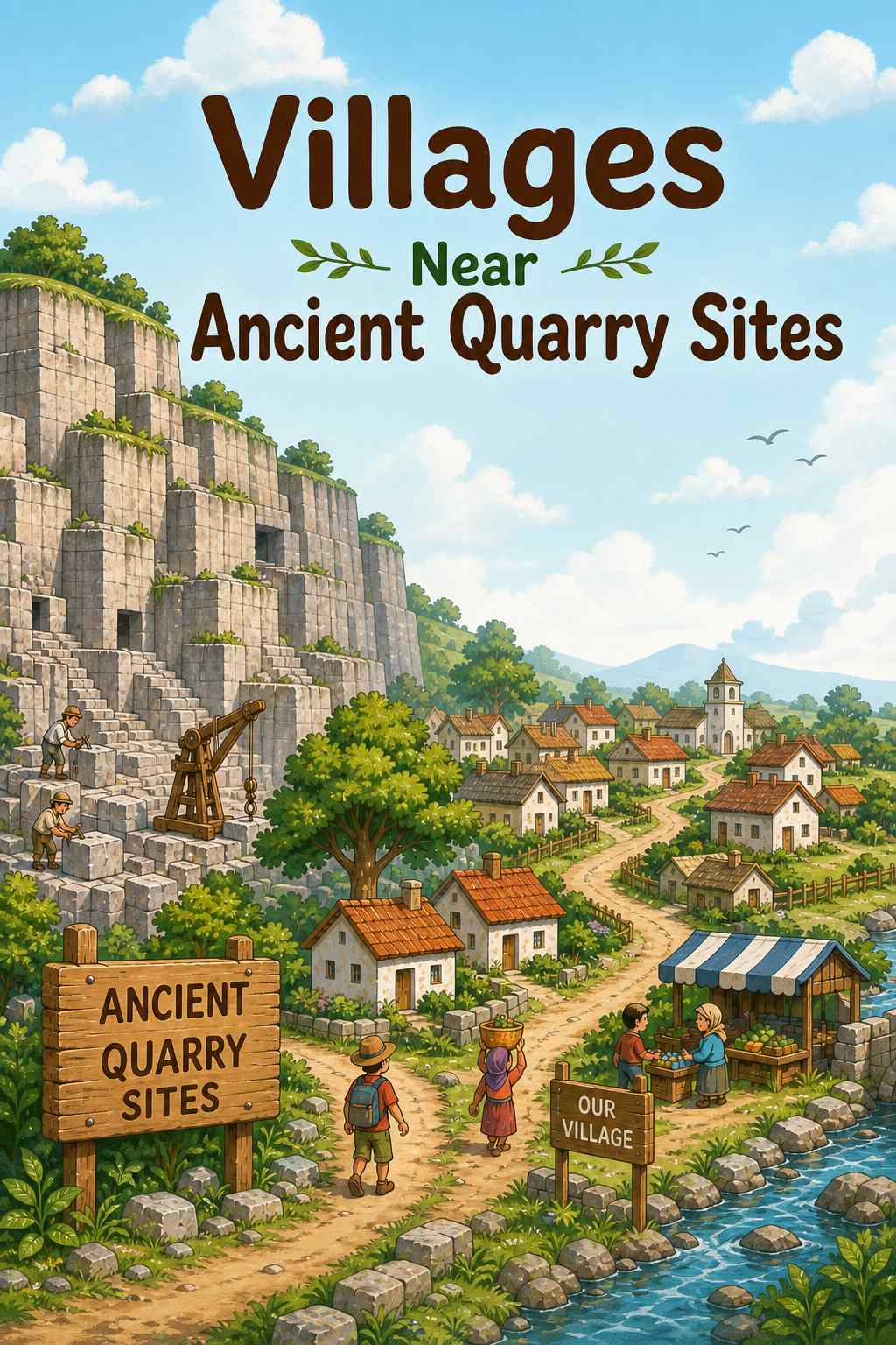 Cover of Villages Near Ancient Quarry Sites