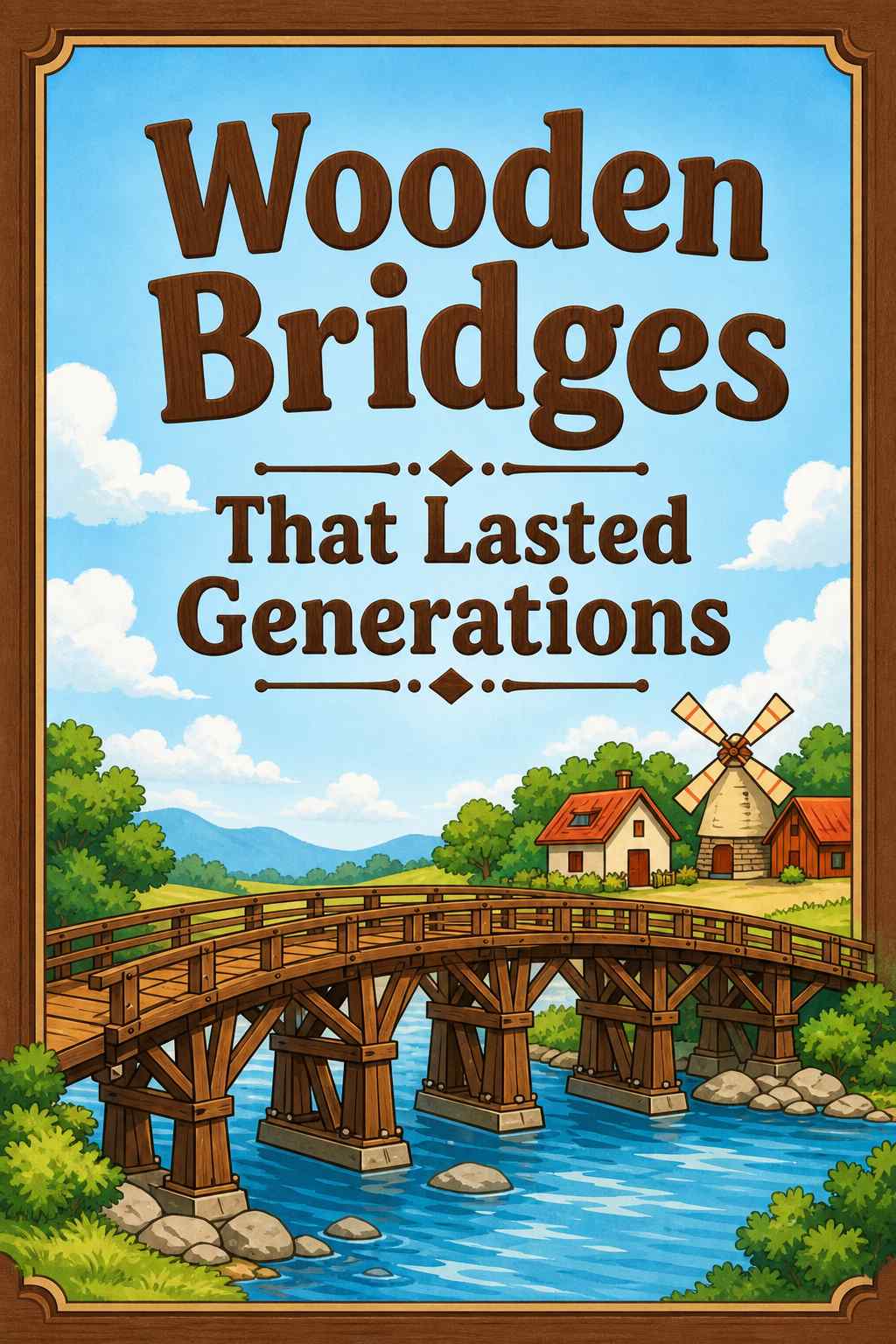 Cover of Wooden Bridges That Lasted Generations