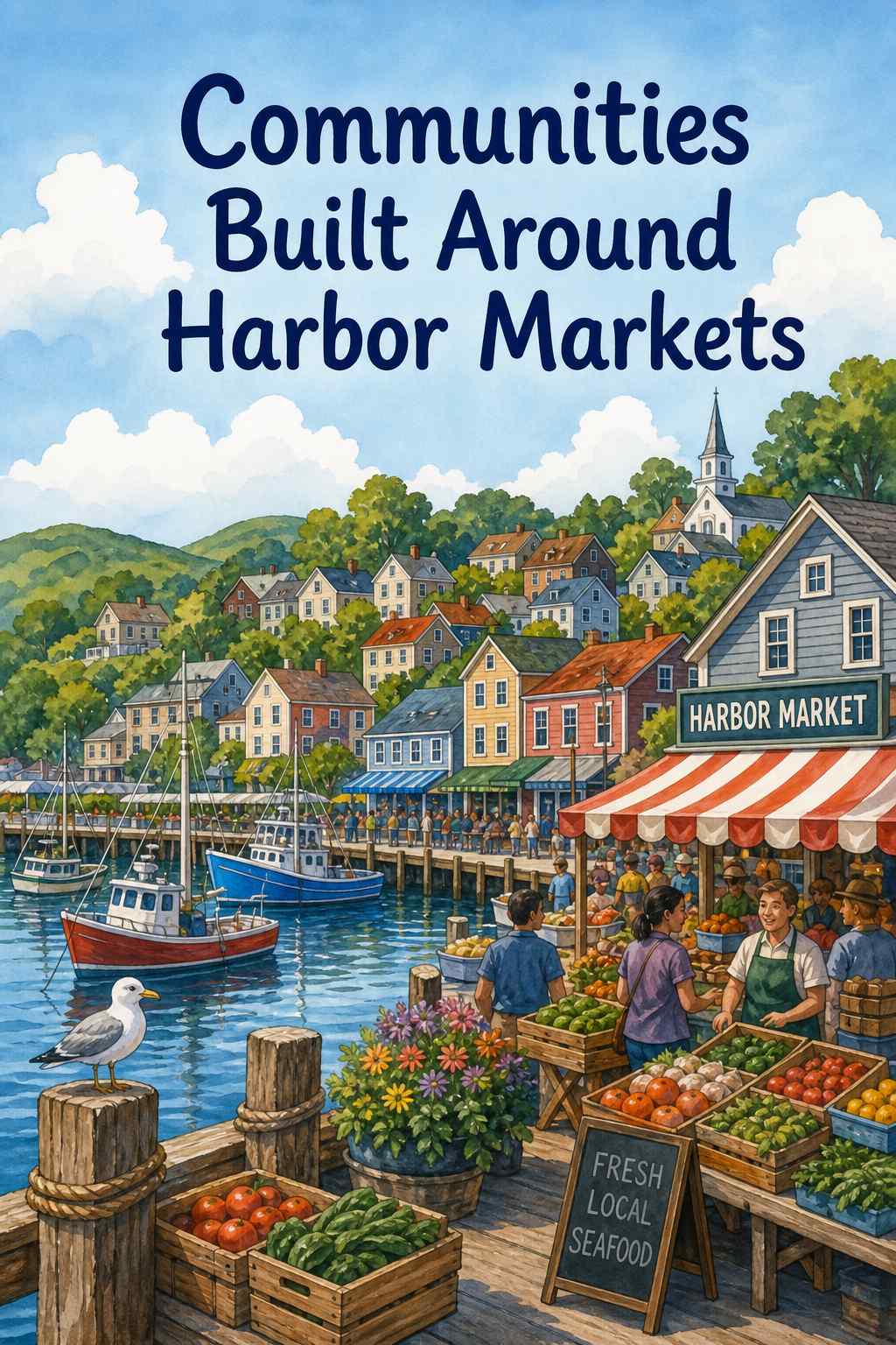 Cover of Communities Built Around Harbor Markets