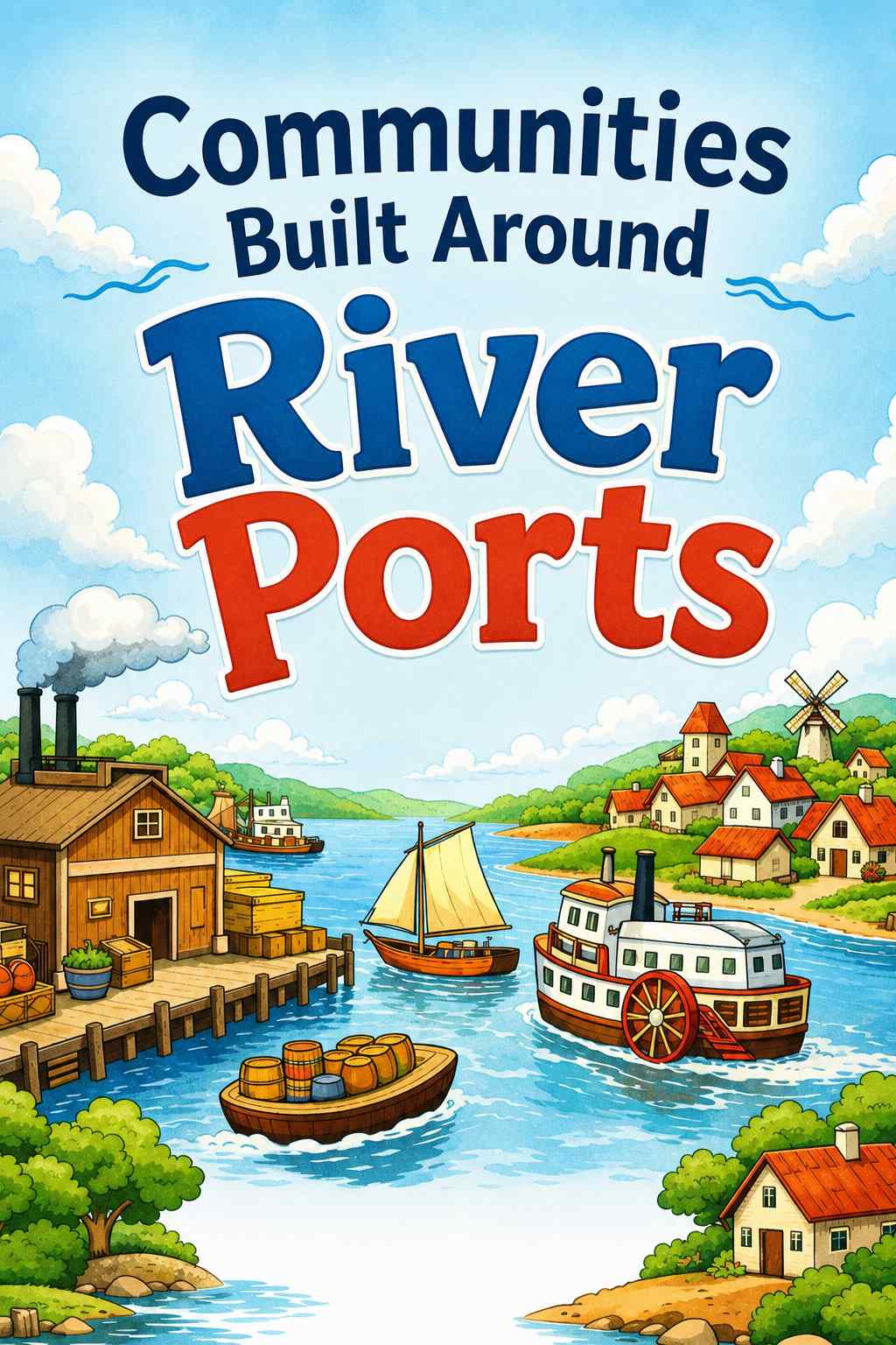 Cover of Communities Built Around River Ports